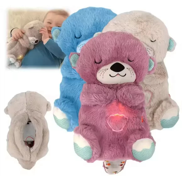 Peluche de nutria que respira y sonido