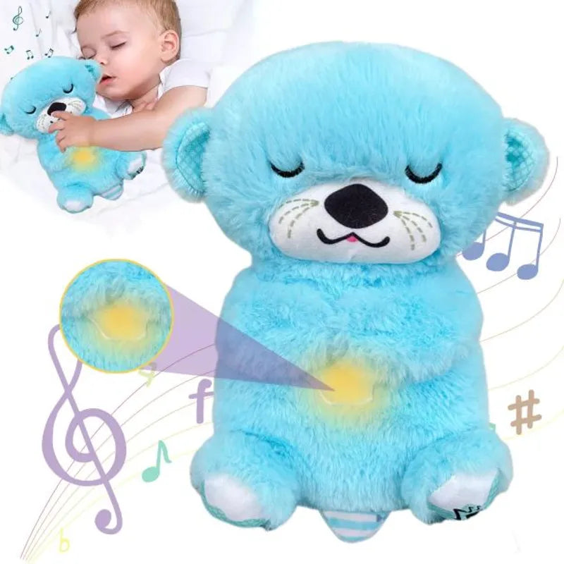 Peluche de nutria que respira y sonido